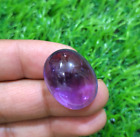 Favolosa pietra preziosa sfusa ovale cabochon ametista viola 49 ct per gioielli