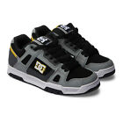 Dc shoes stag grey yellow scarpe skate new 40 41 42 43 44 45 46