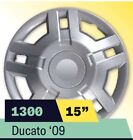 Kit serie 4 copricerchi coppe ruota 15"  per Fiat Ducato cod 1300LR