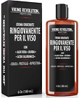 - Crema Viso Uomo - Crema Idratante Viso Uomo - Naturale Con Acido Ialuronico, A