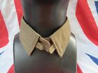 WWII British Military Officers Khaki Collarless Shirt Spare Collar Size 16"