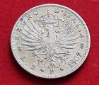 MONETA COIN REGNO D ITALIA RE VITTORIO EMANUELE III° DUE 2 LIRE 1907 - AQUILA -