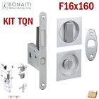 KIT SERRATURA EASY GANCIO PER PORTA SCORREVOLE SCRIGNO BONAITI G500 Front 16x160