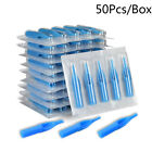 50Pcs Sterile Disposable Tattoo Nozzle Tips Needle Tube Mixed Sizes RT+DT+ GR