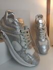 Casadei Lurex Argento sneakers Donna 39