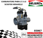 CARBURATORE DELL ORTO PHBN 17 5 LS MBK BOOSTER 50 1990 ARIA MANUALE - 03067