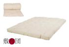 Original Japan Futon 140x200 natur aus 100% Baumwolle Rollbar