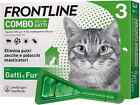 FRONTLINE COMBO ANTIPARASSITARIO PER GATTI CONFEZIONE DA 3 PIPETTE