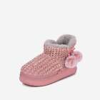 LADIES COSYHEATS PINK CHENIELLE SLIPPER BOOTIE (MICROWAVEABLE)