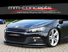 CUP Spoilerlippe für VW Scirocco 3 III 13 R Line Frontspoiler Spoilerschwert IN