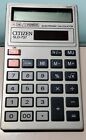 Citizen SLD -737 Vintage 10-Digit LCD Display Pocket Calculator - Film Prop