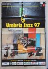 RARO manifesto UMBRIA JAZZ 1997 cm 140 X 100