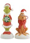 Grinch 14-in LED Dr Seuss  The Grinch & Max Blow Mold Set of 2 Brand New In Hand