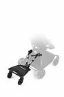 Be Cool Skate Pedana per passeggino o carrozzina, Universale, Nero (W2i)