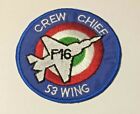 PATCH F 16 CREW CHIEF 53 WING