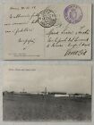 CARTOLINA STORIA POSTALE COLONIE ANNULLO HOMS TRIPOLITANIA 1912 BERSAGLIERI