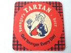 Vintage YOUNGER S - Tartan - Keg Bitter ... Cat No 50 Beer mat / Coaster