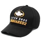 DSQUARED2 CATEN BROS LOGO BASEBALL CAP CAPPELLO BCM064505C000012124