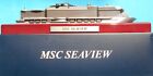 Modellino originale MSC Seaview - MSC Crociere 2024