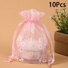 10pcs Large Organza Gift Bags Wedding Party Favour Jewellery Packing Pouches Bag