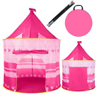 Tenda da Gioco per Bambini Bambina Rosa Cameretta Giardino Esterno Pieghevole