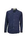 Burberry Blue Shirt Classic For Men Camicia Classica Uomo Burberrys Check