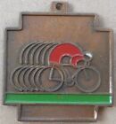 1970 MEDAGLIA BRONZO SMALTI CICLISMO