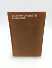 L ALLEGRIA - Giuseppe Ungaretti LO SPECCHIO 1962