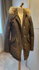 WOOLRICH ARCTIC PARKA - A Linie - D 36 - S - khaki - echter Racoon Pelz - TOP !