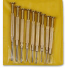 BRASS watchmakers screwdrivers set x9 HIGH QUALITY stella