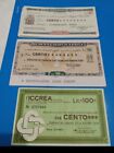 Mini Assegni Anni 70 Lotto Di 53 Assegni