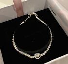 Pandora Silver Sparkling Halo Clear Tennis Bracelet