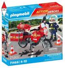 COSTRUZIONE PLAYMOBIL MOTO DEI POMPIERI