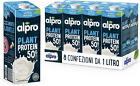 ALPRO PROTEIN 50G, Bevanda Alla SOIA, 100% Vegetale Con Vitamine B2, B12 E D (8