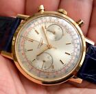 Longines 30CH ref. 7415 18K rose  gold chronograph oversize + b&p + extract.