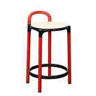 Sgabello Kartell Vintage Plastica Anna Castelli Italia Anni 80