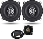 ALTOPARLANTI AUTO DA 300W 4" COPPIA CASSE AUTO UNIVERSALI WOOFER DA 10CM 3 VIE