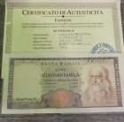 50000 lire Leonardo 19/07/1970 fds