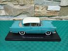 OPEL Olympia Rekord P1 - 1957 - turchese  / bianco - Atlas 1:24