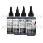 √ KIT Ricarica Universale 4 x 100ml NERO per cartucce di Stampanti Inkjet