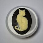 CAT SILICONE MOLD cameo fondant icing chocolate resin fimo polymer clay plaster