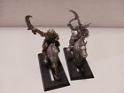 WARHAMMER FANTASY - ESERCITO VAMPIRI - 2 CAVALIERI SCHELETRI VINTAGE