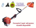 DECESPUGLIATORE TAGLIAERBA RASAERBA A SCOPPIO 1650 W 52CC FILO NYLON IN OMAGGIO