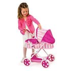 Carrozzina giocattolo AMORE MIO Country Fucsia Grandi Giochi GG71308