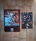 Set 2 Poster IRON MAIDEN VIRTUAL XI - Album cover cm 88x64 - Football Team 64x43