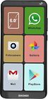 Brondi Amico Smartphone Xl  16GB  Nero (Dual SIM) 6.0" GRADO A