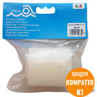 ASKOLL RICAMBIO SPUGNA KOMPATTO K1 FLUVAL U1 MATERIALE FILTRANTE FILTRO ACQUARIO