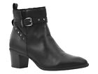 VALLEVERDE SCARPE DONNA INVERNO 49143  STIVALETTI TRONCHETTI NERO