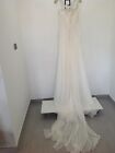 Abito Sposa seta NUOVO cartellino STOCK Rita Couture miss paris teabride Etoile