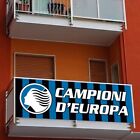 Striscione PVC occhiellato ATALANTA Campione d Europa 300x100cm